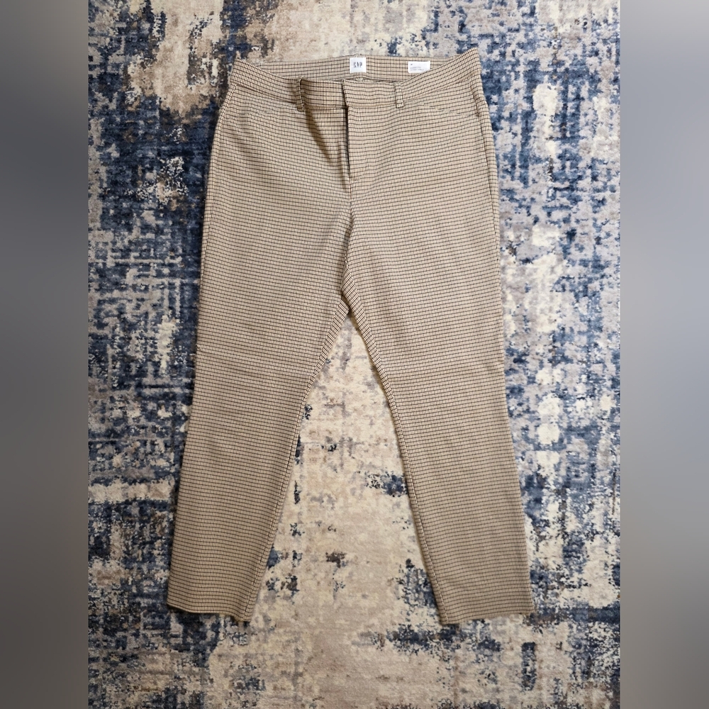 Tan Plaid Pants